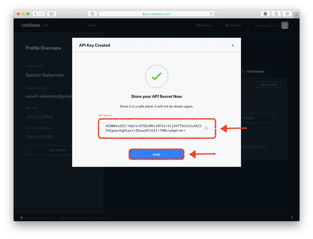 Import Coinbase API Data to Sheets [] | API Connector