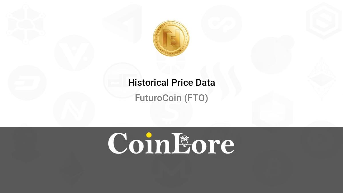 FuturoCoin price today, FTO to USD live price, marketcap and chart | CoinMarketCap