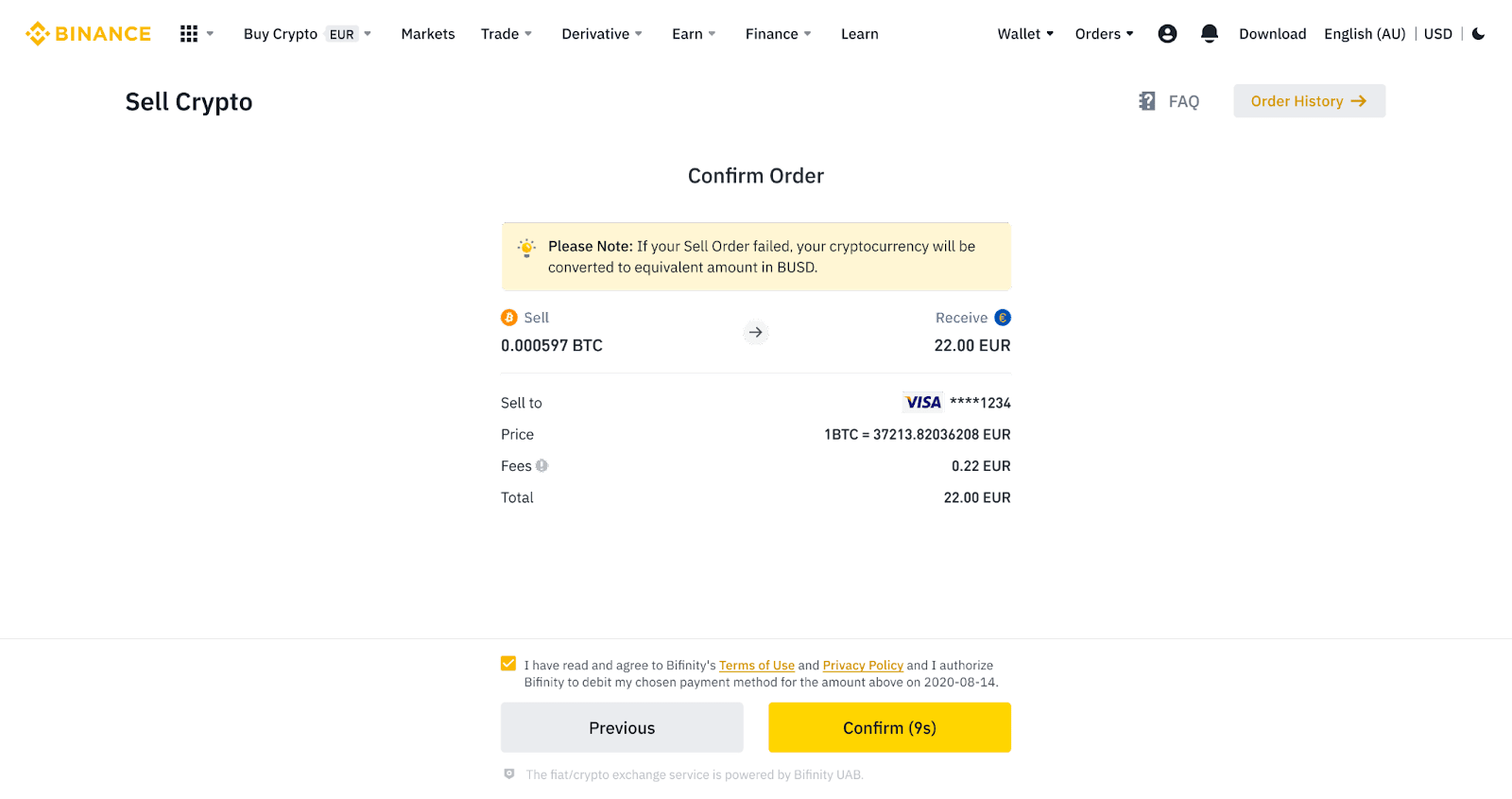 Binance Users in 7 Countries Can Now Cash Out Crypto for Fiat