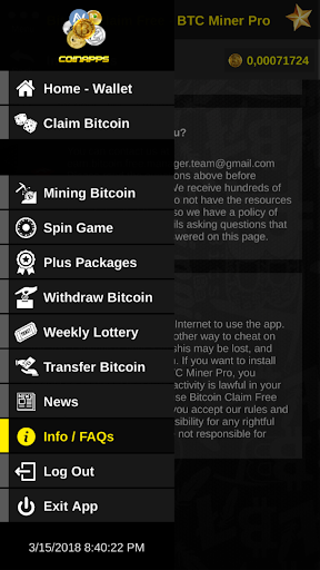 DroidBTC Miner - Bitcoin miner for Android | XDA Forums