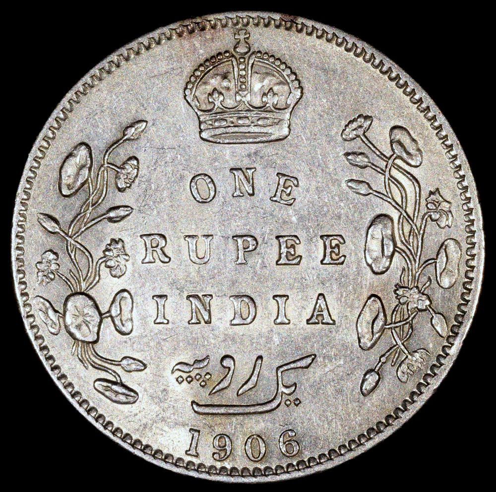 1 Rupee - Edward VII - India - British – Numista