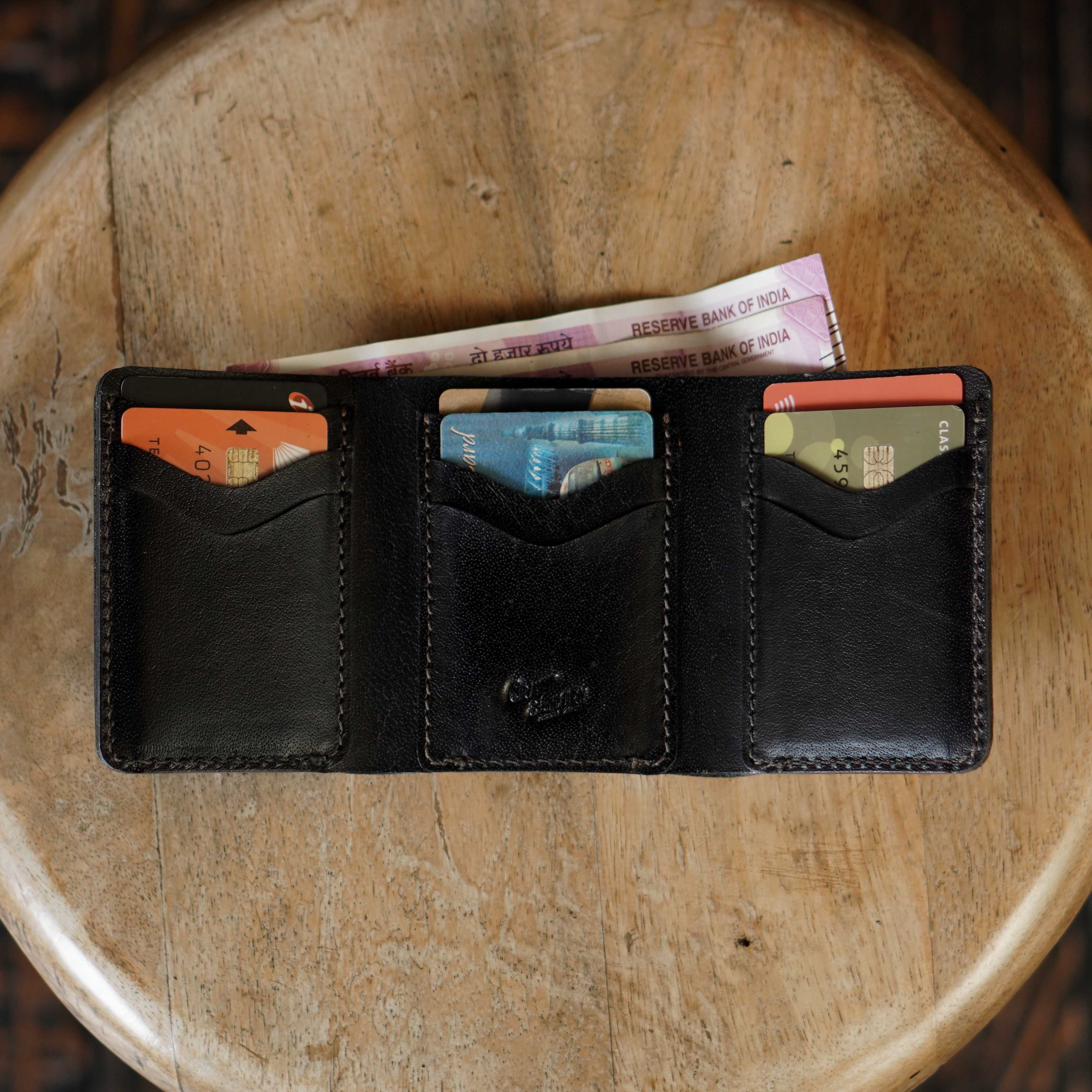 Fox Racing Legacy Trifold Mens Leather Wallets