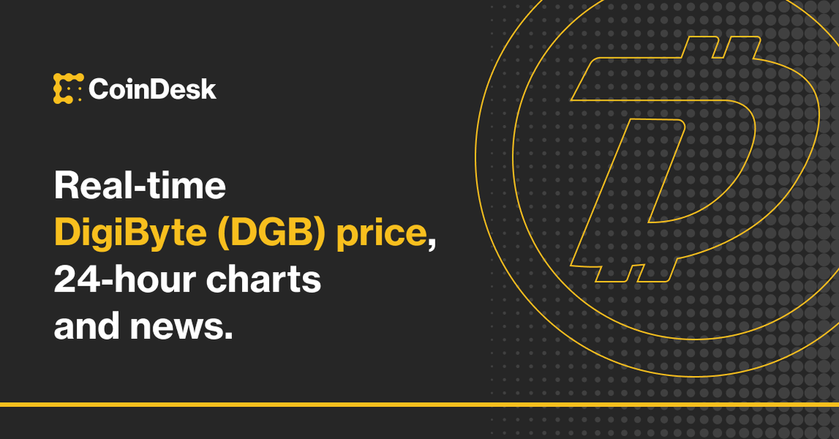 DigiByte (DGB) live coin price, charts, markets & liquidity