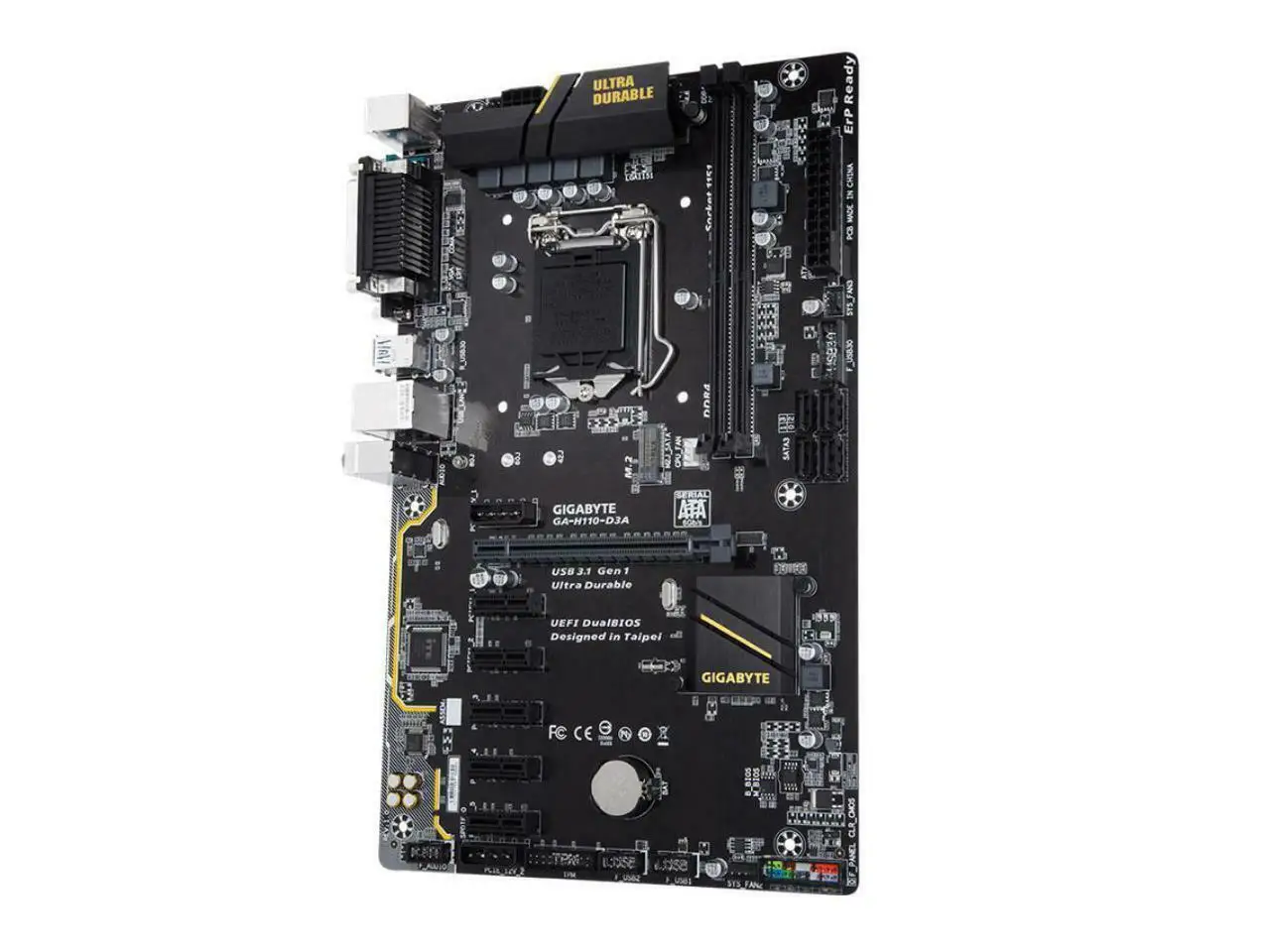 GIGABYTE GA-HD3A ATX Intel Motherboard 2 – Cryptocurrency