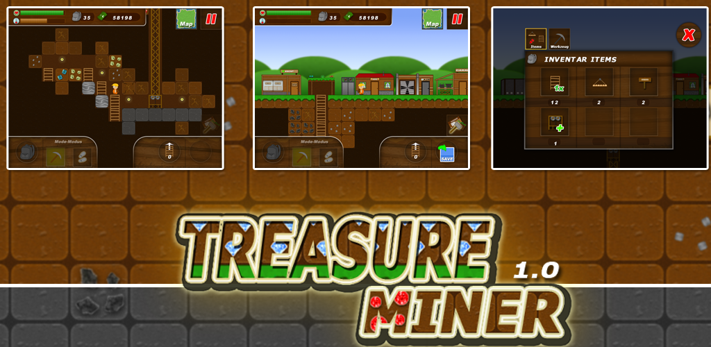 Mining game for android