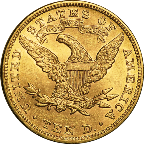 10 Dollars Eagle Liberty Head Gold Coin (Mixed Years) - Gerrards Bullion