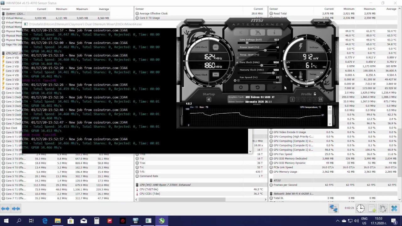 Mining AI Power Grid (AIPG) on AMD RX XT - bitcoinlog.fun