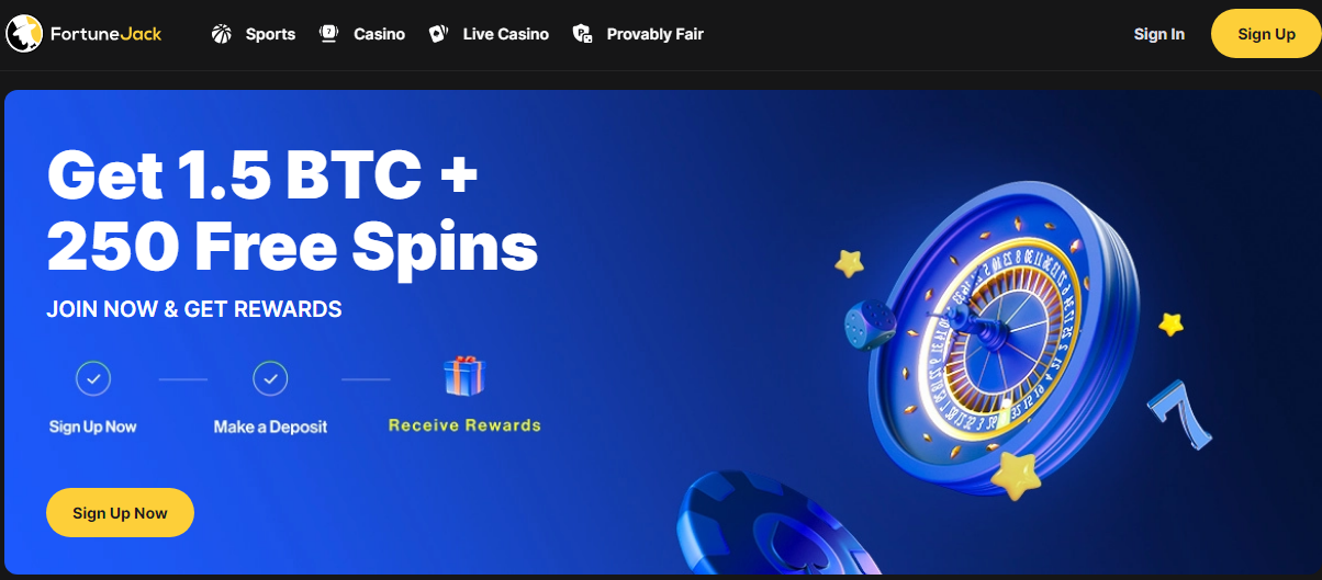 FortuneJack Casino Review: The Crypto Gambler's Haven