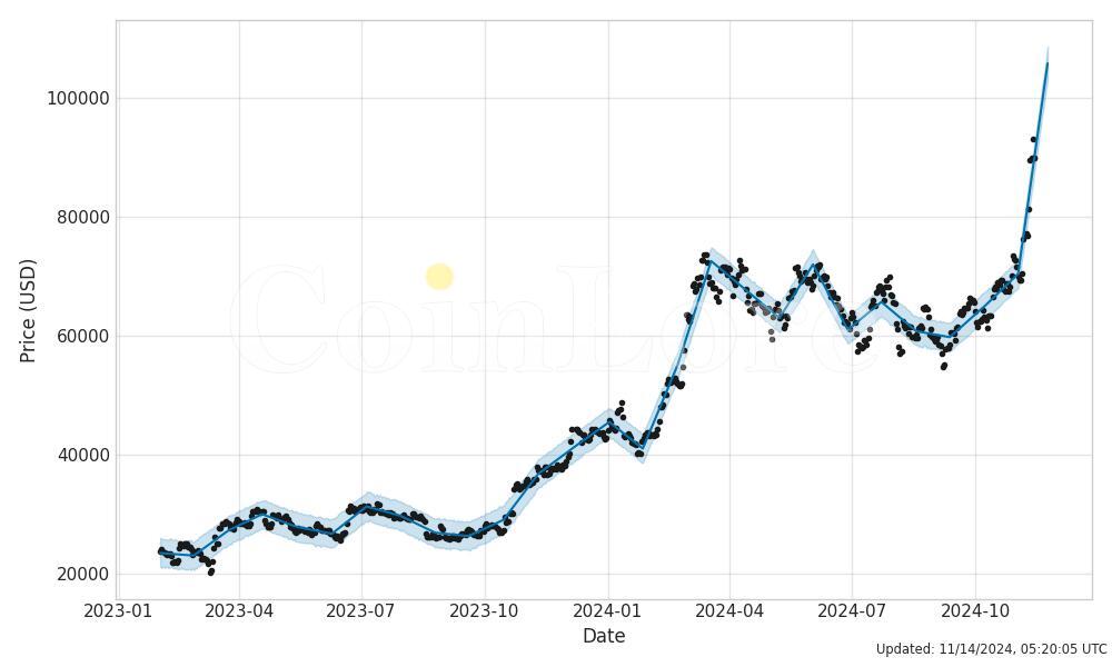 Bitcoin price prediction for 