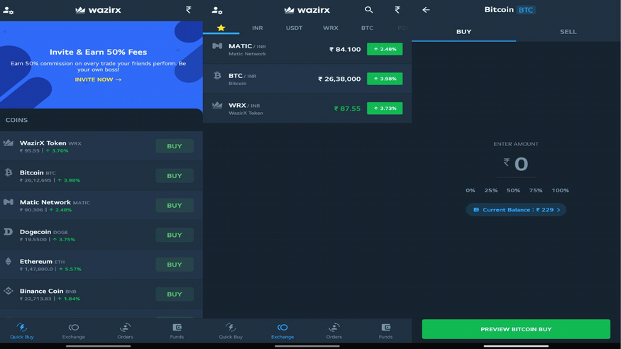 ‎WazirX: Buy BTC & Trade Crypto on the App Store