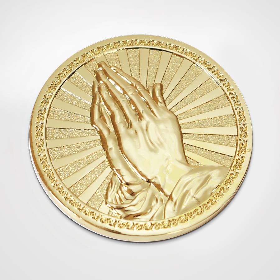 Saint Benedict Catholic Prayer Coin – Carmelite Gift Store