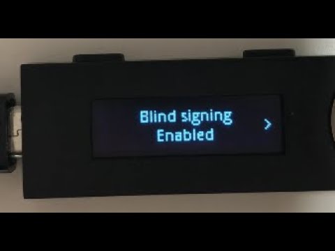 Enable Blind Signing: Why, When and How to Stay Safe | Ledger