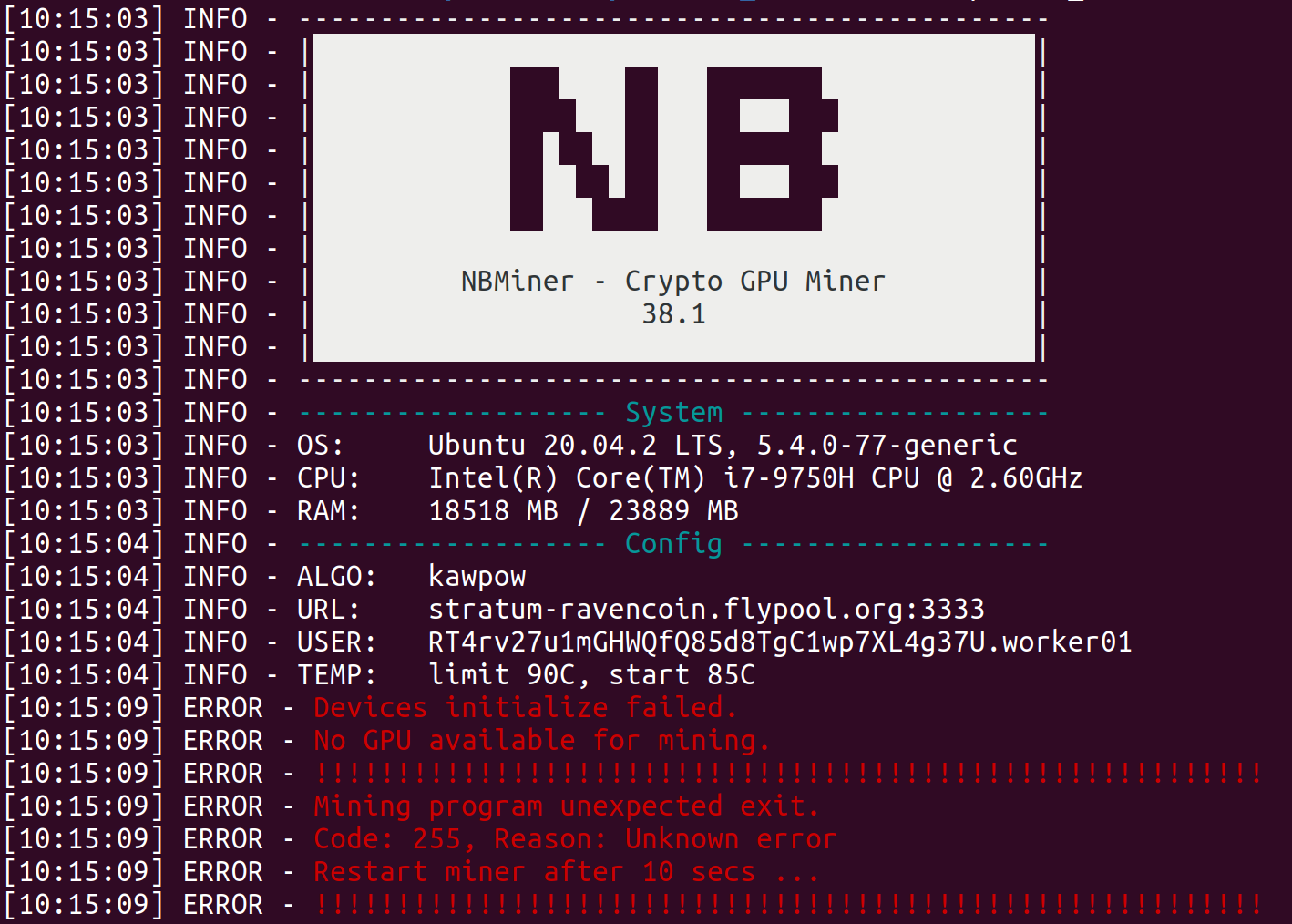 NBMiner Tutorial