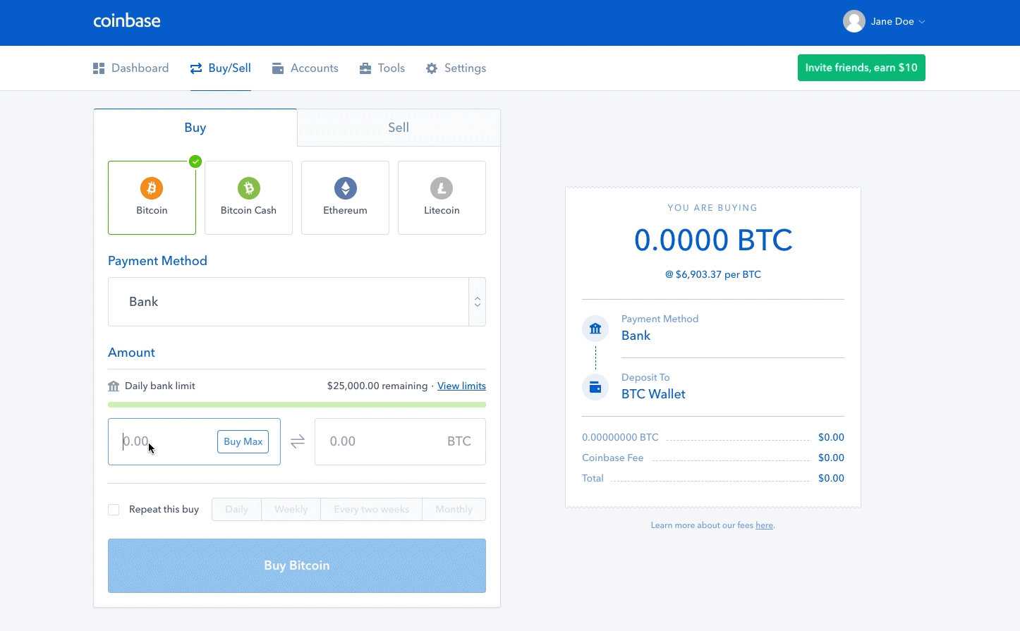 How to Buy, Sell & Transfer Crypto on Coinbase [BTC, ETH, More]