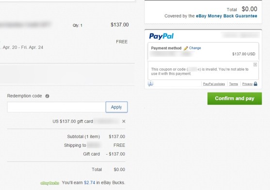 How to Buy from eBay With eBay Gift Cards: 13 Steps