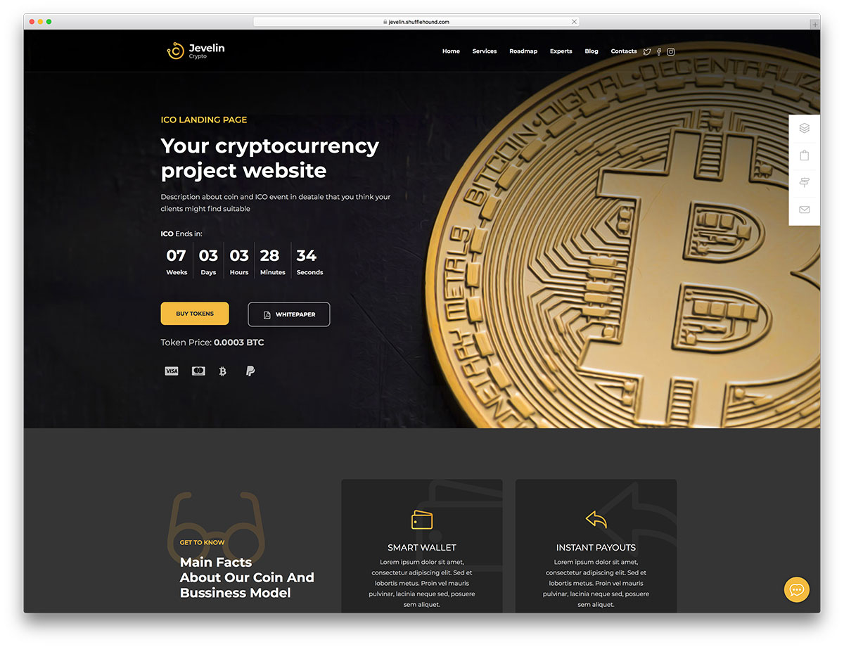 Crypto Template Projects :: Photos, videos, logos, illustrations and branding :: Behance