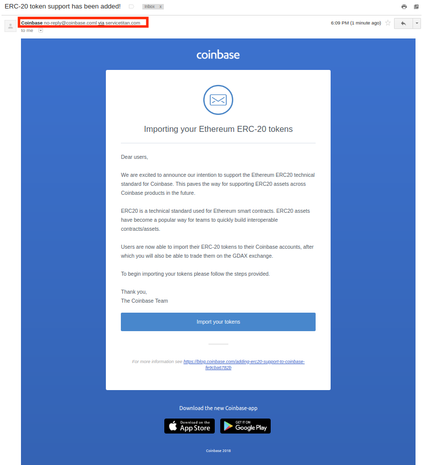 How To Recognize and Report Coinbase Scam Emails