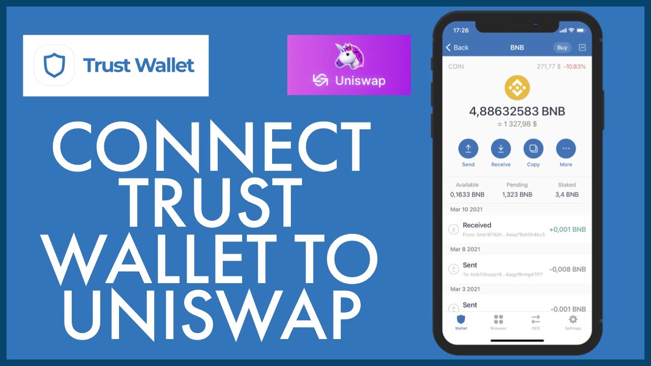 How to connect and use Uniswap with Trust wallet? - bitcoinlog.fun