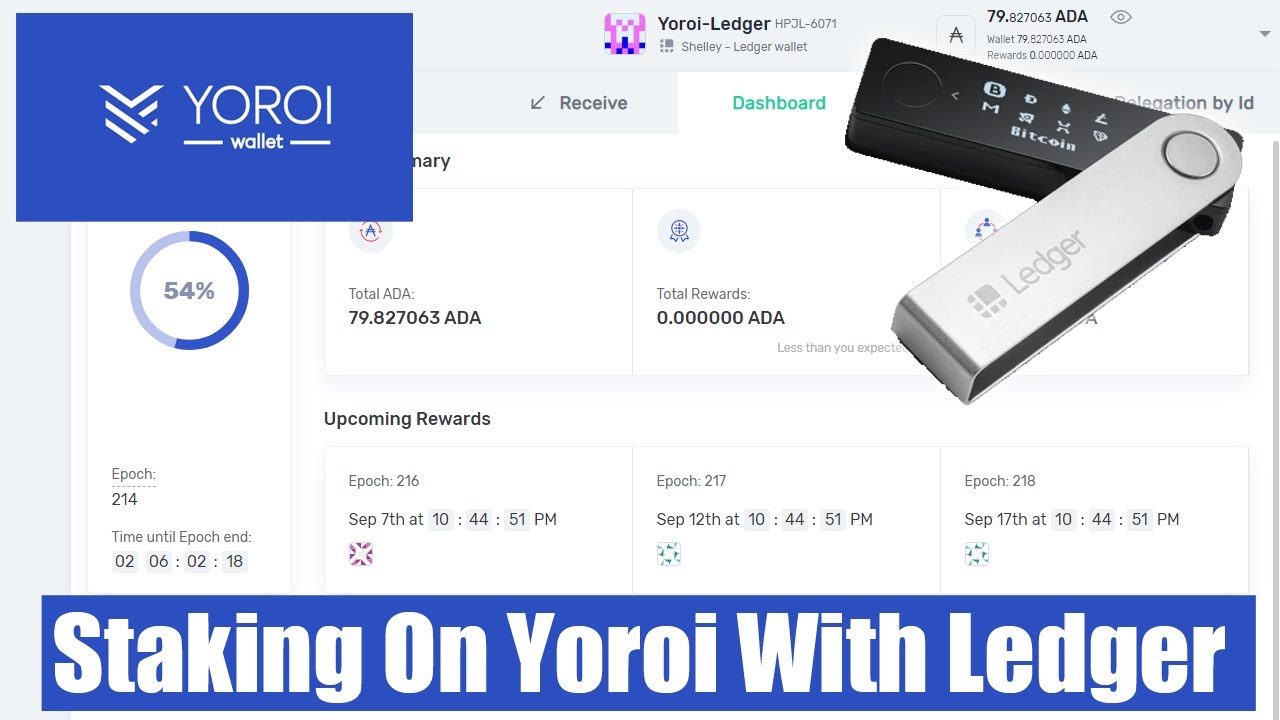 How to use Ledger Nano S with Yoroi (Cardano)