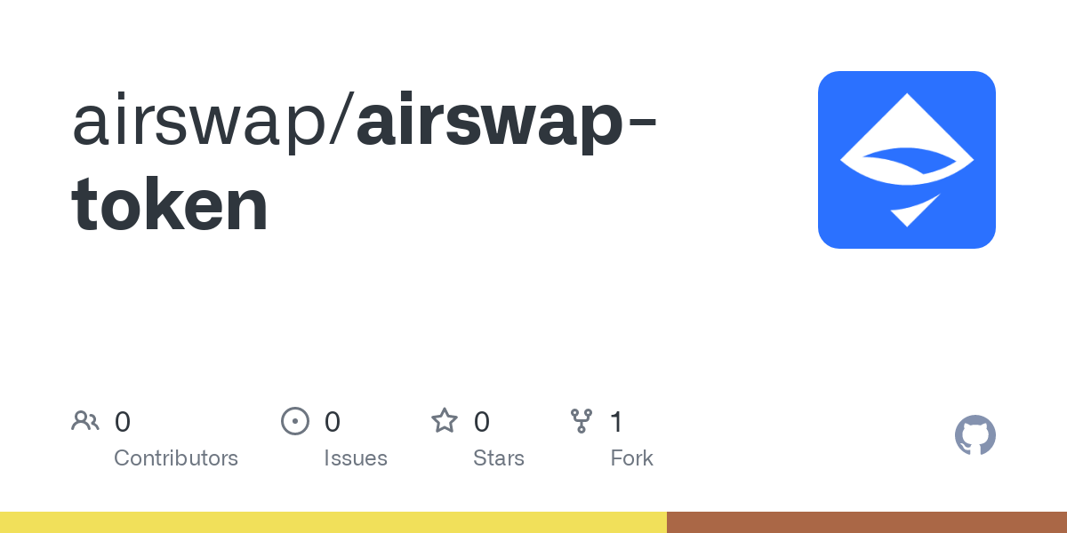 AirSwap · GitHub