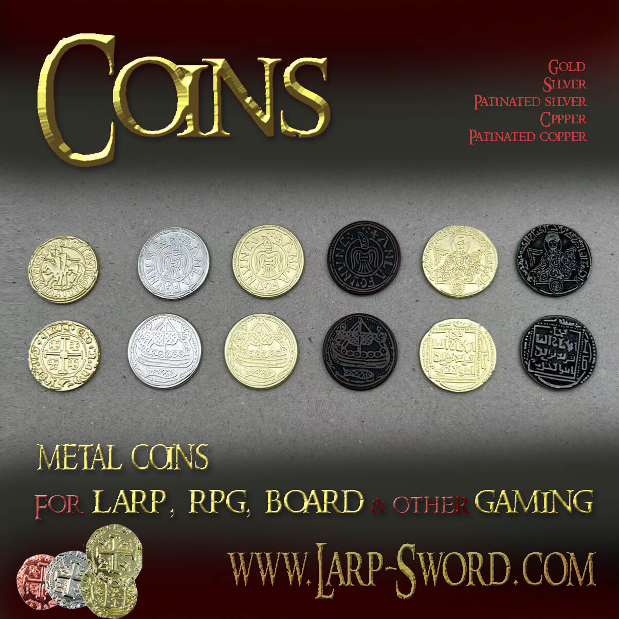 Board Games and Metal Coins, An Obsession