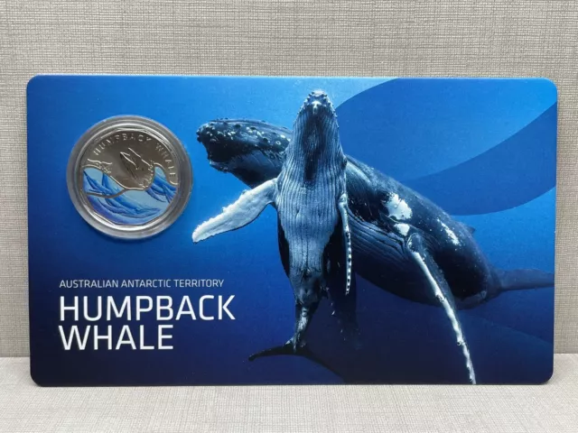 Royal Australian Mint $ 1oz Gold Coin – Australian Antarctic Territory – Humpback Whale