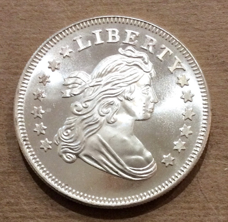 Silver Bullion 1/10 oz Walking Liberty Round Fine | Golden Eagle Coins