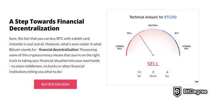 Buy, Sell or Hold: Bitcoin (BTCUSD) (CRYPTO:BTC) — Stock Predictions at Stockchase