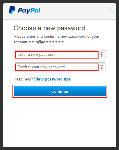 I forgot my password. How do I reset it? | PayPal CA