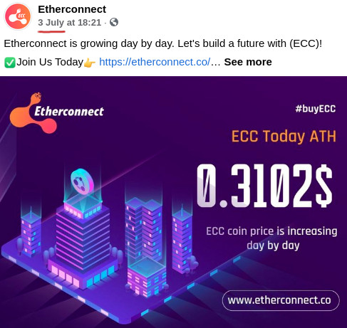 Etherconnect price today, ECC to USD live price, marketcap and chart | CoinMarketCap