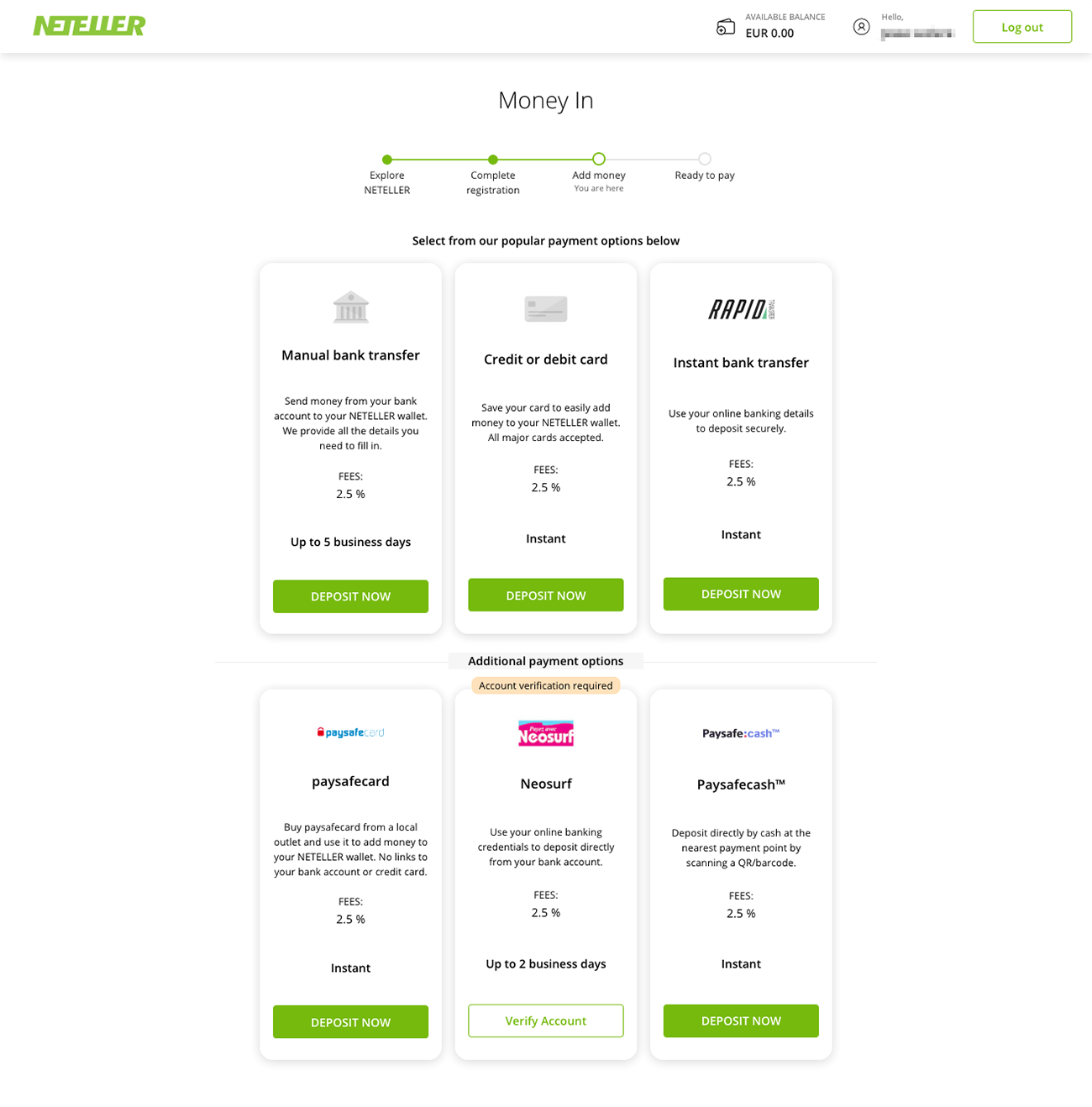 How do I trade crypto with NETELLER?