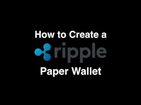 Guide: How to create a Ripple (XRP) paper wallet - crypto-stepbystep