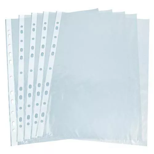 Buy punched pockets - poly pockets, plastic sleeves | Claris World