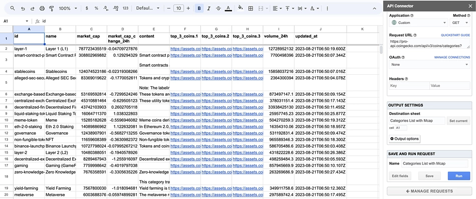 How to get Bitcoin or Cryptocurrency Prices in Google Sheets