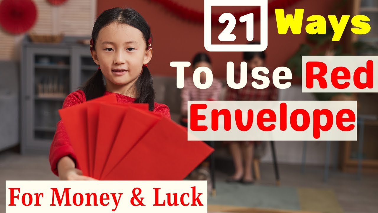 Chinese Red Envelopes, Money Envelopes, Hong Bao for Chinese New Year