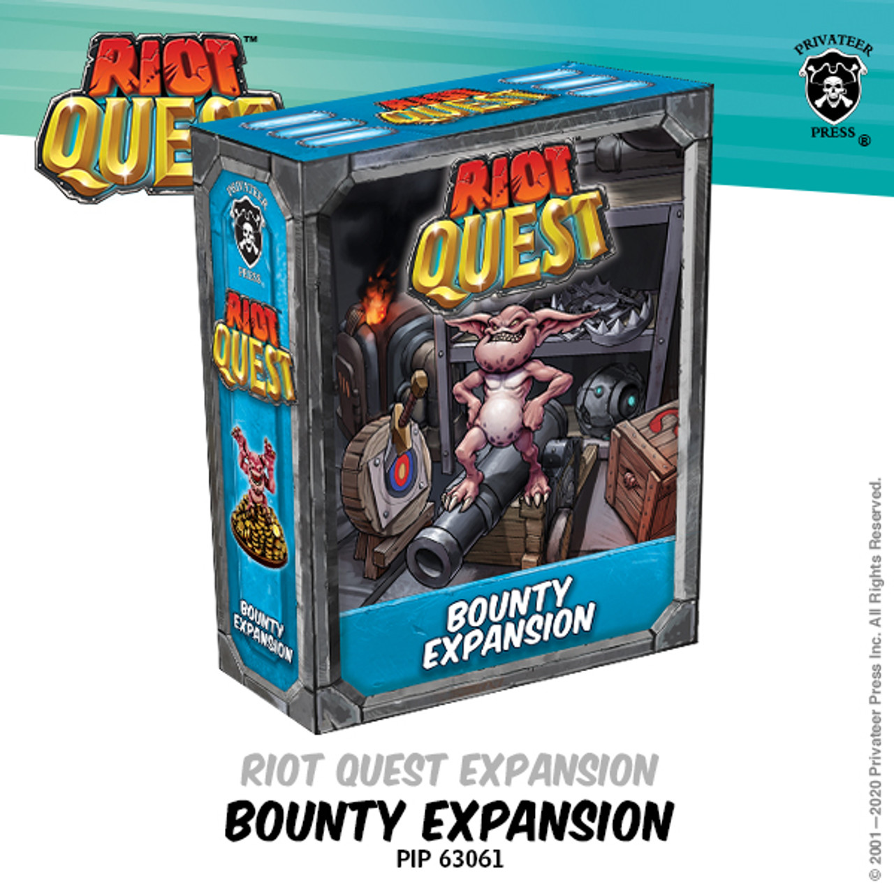 Riot Quest: Bounty Tokens Expansion (Metal)