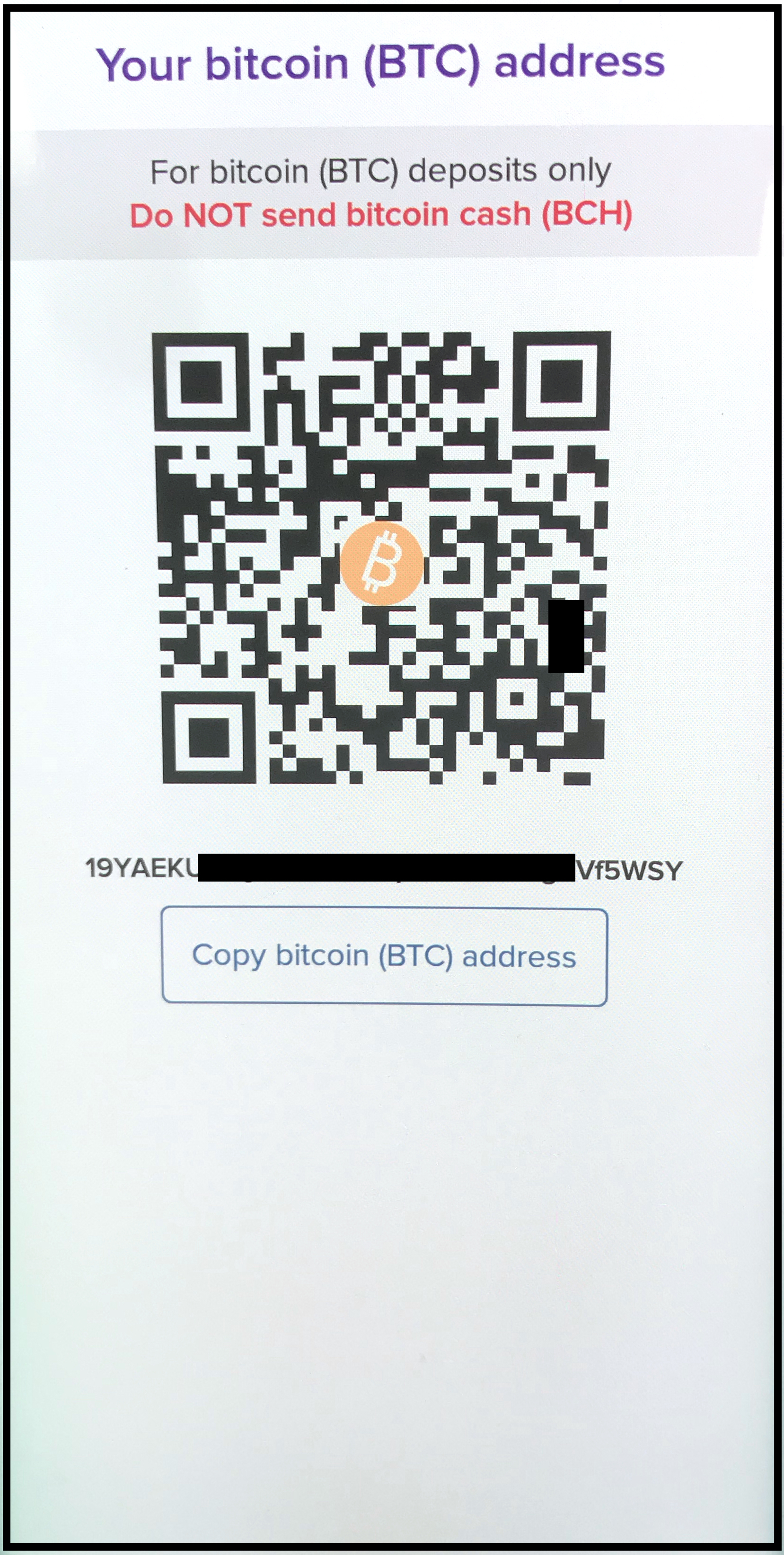 QR Code Generator for Bitcoin Wallet Address | BudgetCoinz