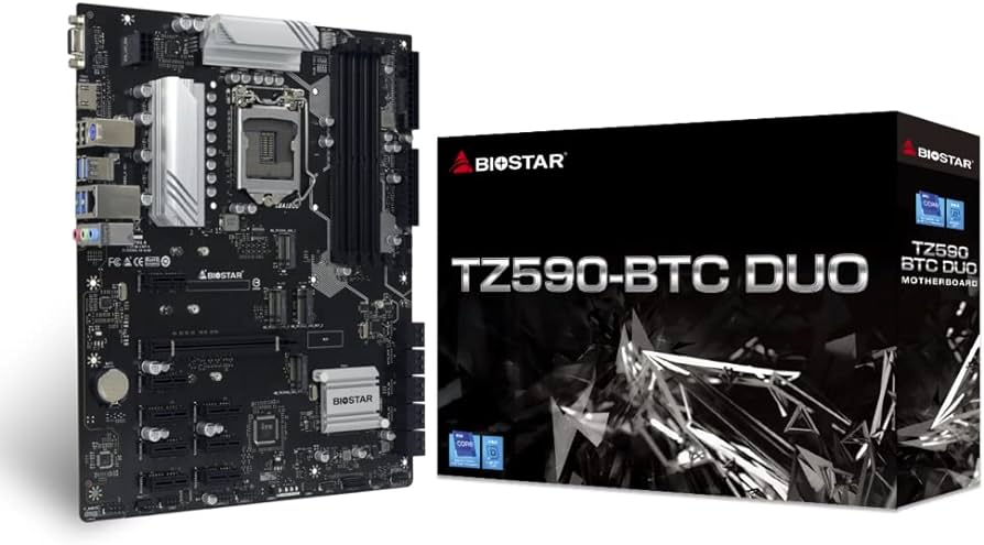 Biostar TBBTC Pro Crypto Mining ATX Motherboard - Motherboards- Macrotronics - Computer Store