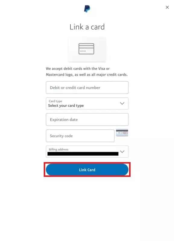 How to Add Visa Gift Card to PayPal