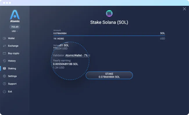 Staking - Atomic Wallet Knowledge Base