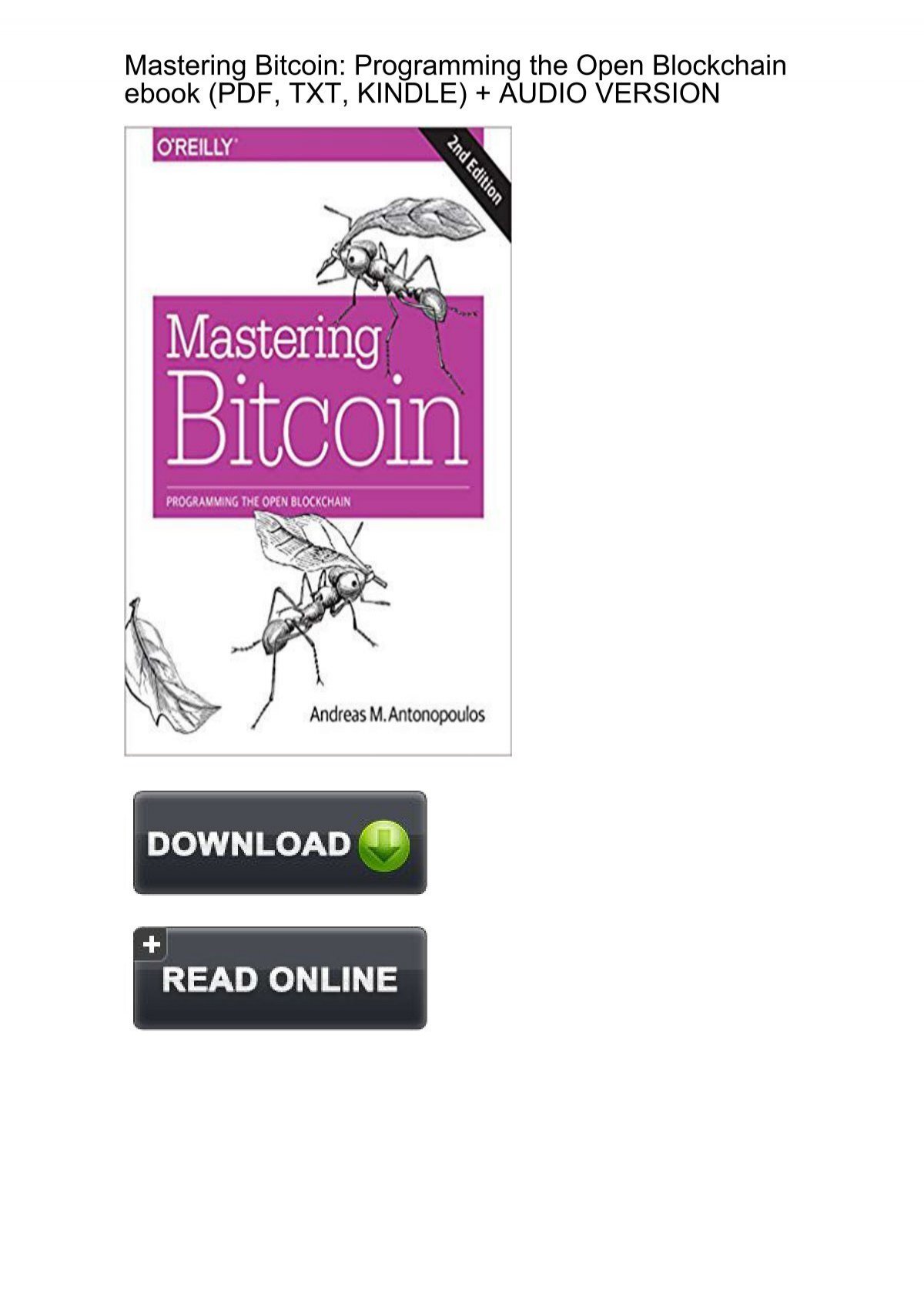 1. Introduction - Mastering Bitcoin, 2nd Edition [Book]