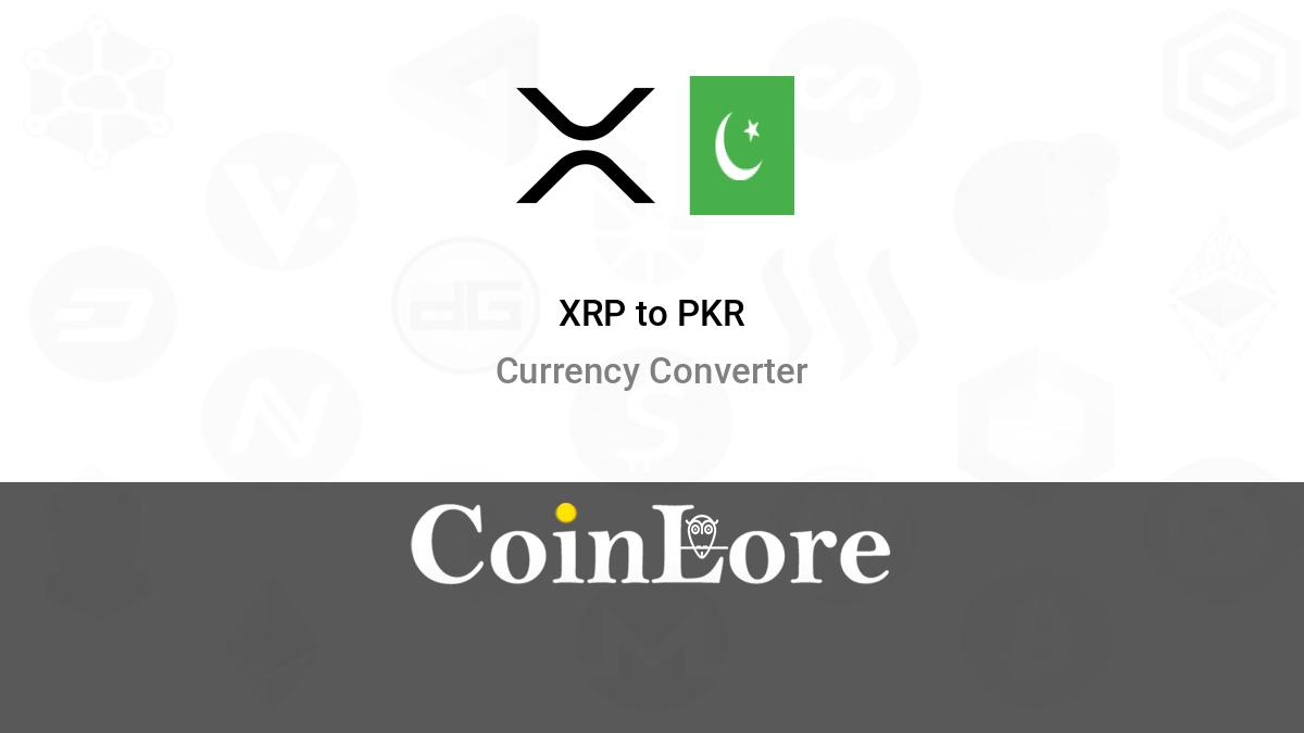 Ripple to Pakistanische Rupie Conversion | XRP to PKR Exchange Rate Calculator | Markets Insider