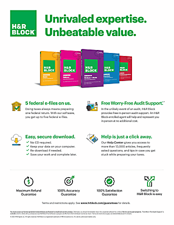 Save 54% on H&R Block Deluxe Federal + State for PC and Mac | Digital Trends