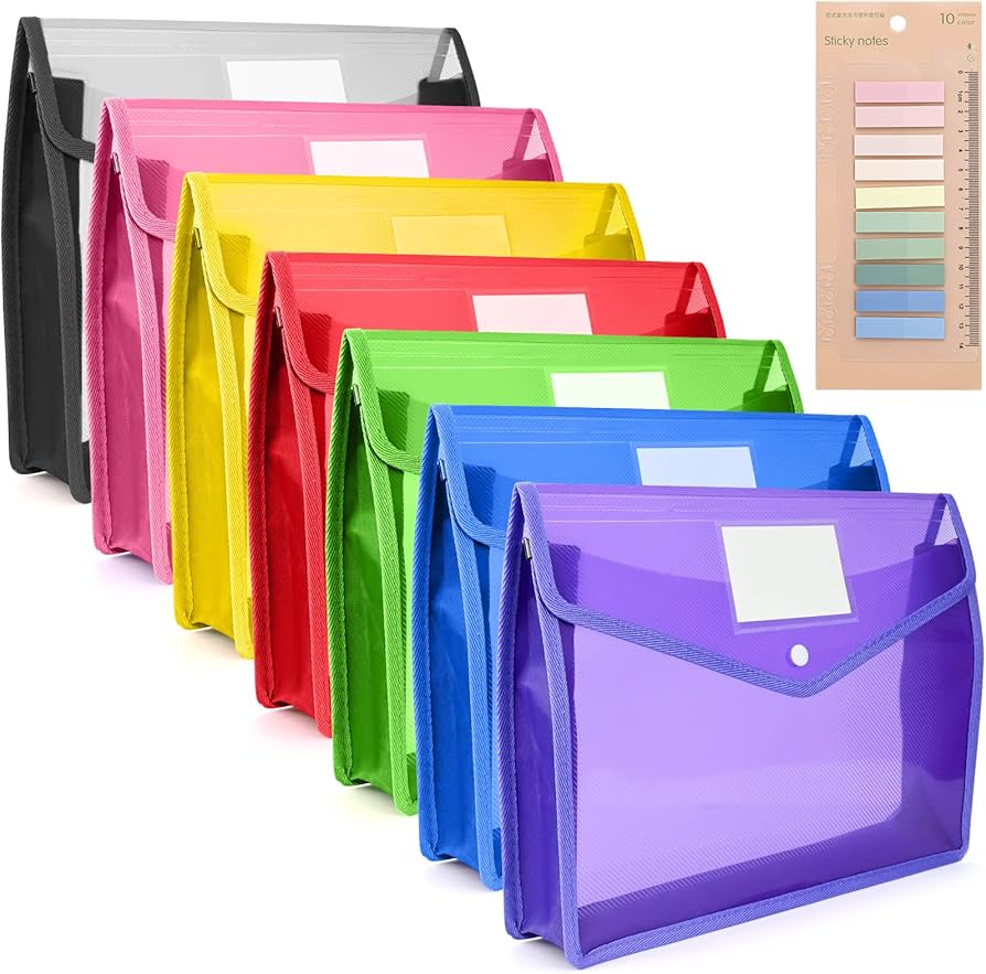 Plastic Folders - Plastic Wallets - Files & Folders