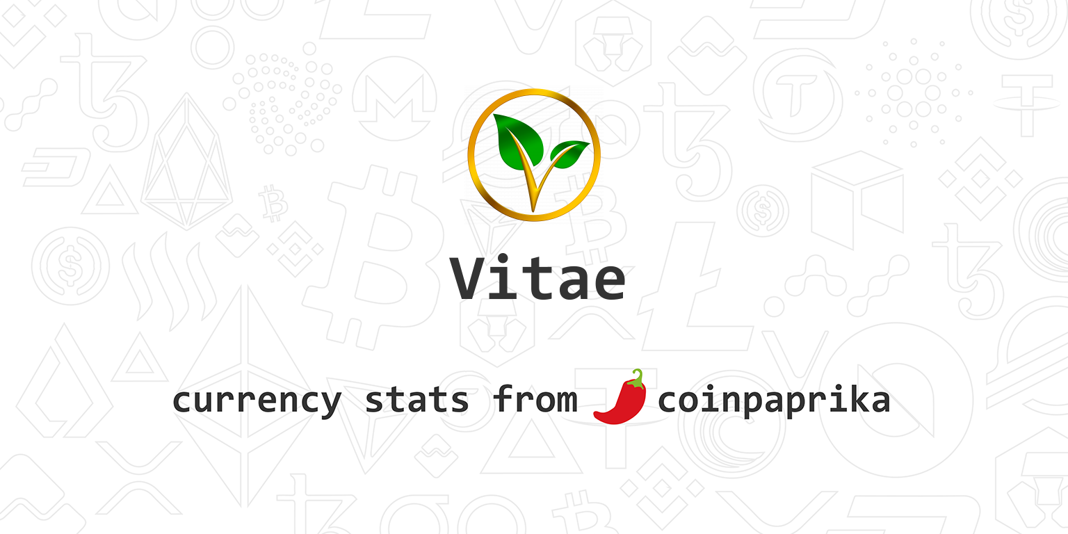 Convert 1 VITAE to INR - Vitae price in INR | CoinCodex