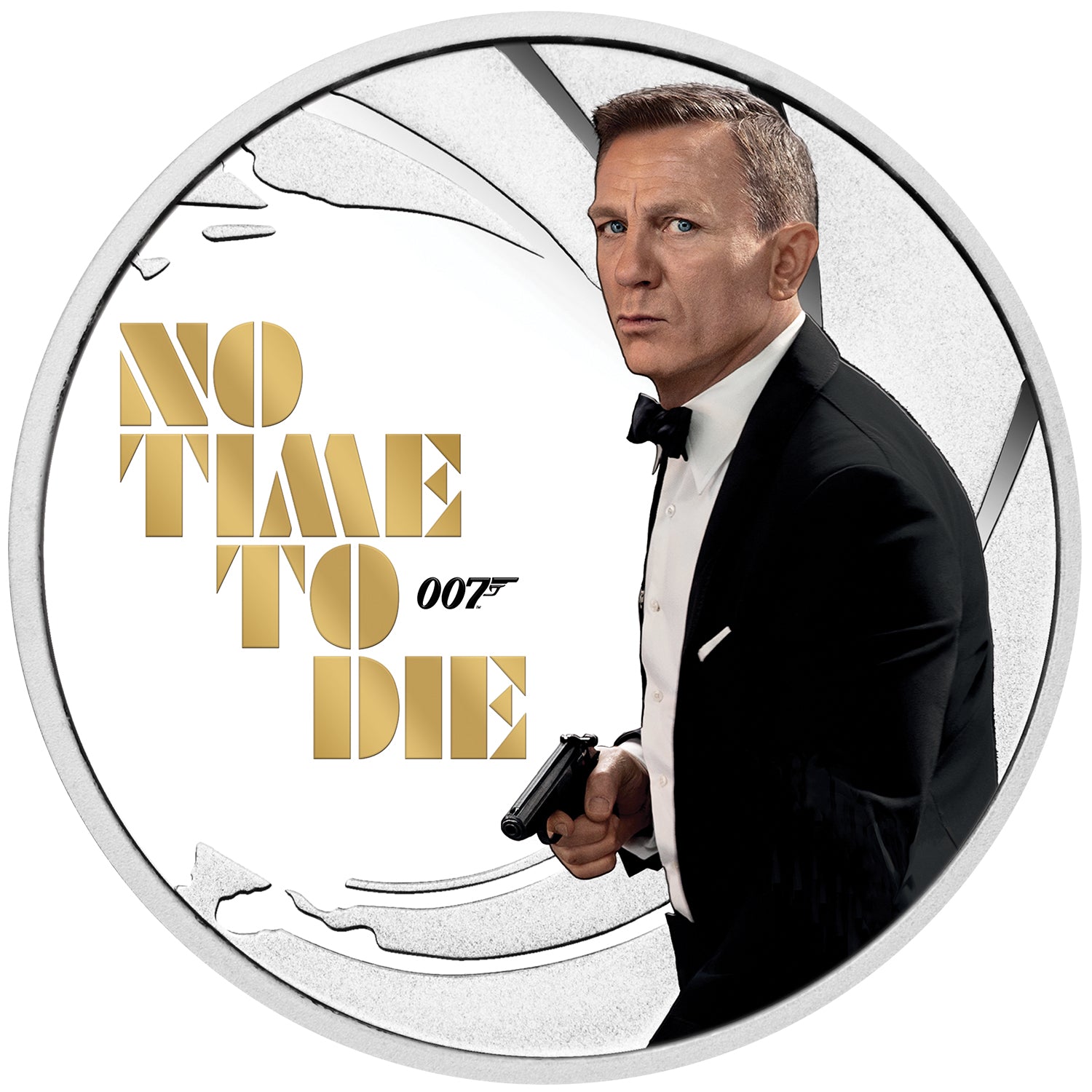 James Bond - License to Kill Solid Silver Movie Coin