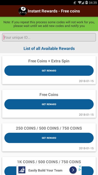 Pool Instant Rewards APK (Android App) - Free Download