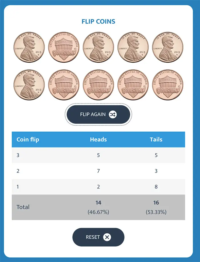 World Coin Flip - ESL Kids Games