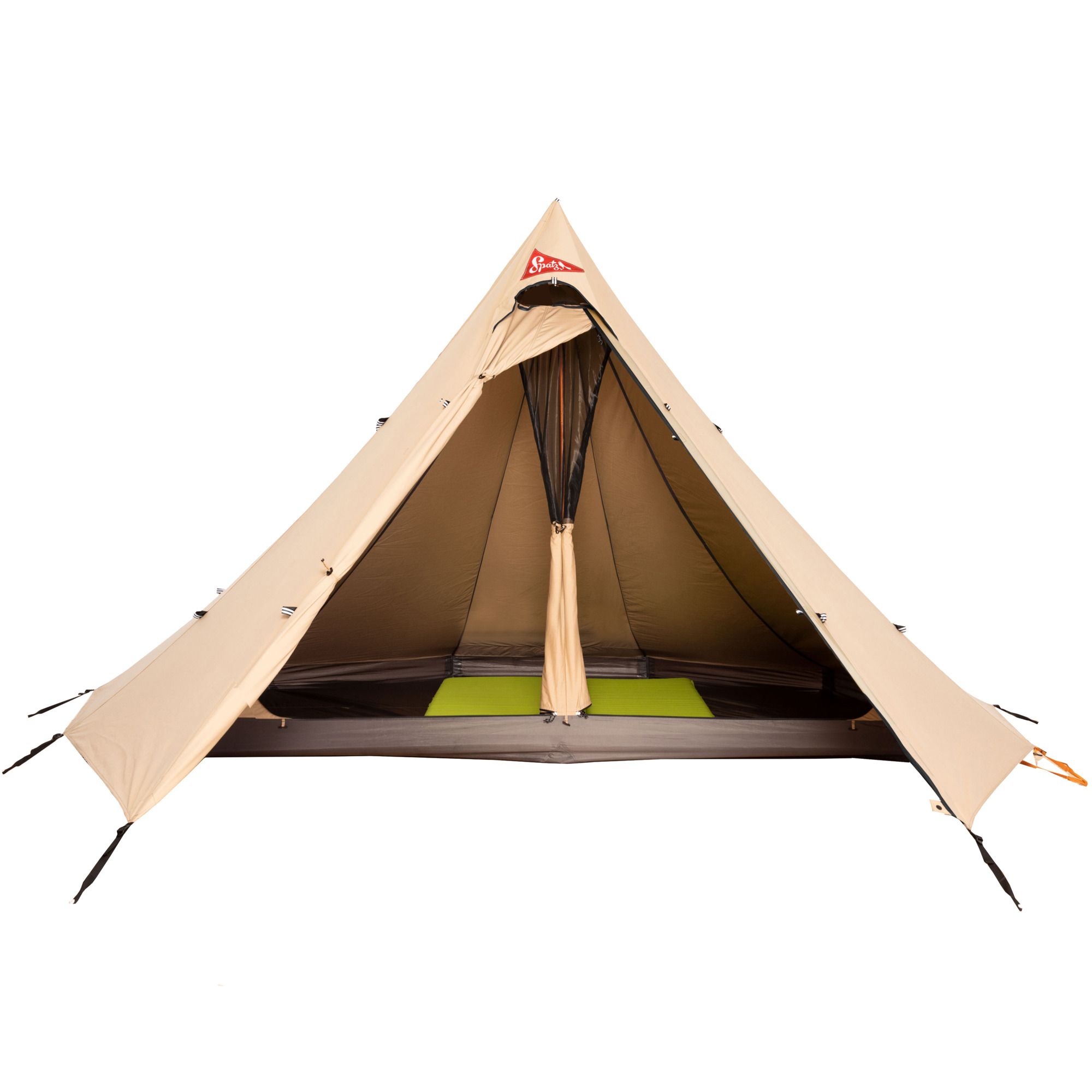 SPATZ Wigwam 5 BTC Tent Brown Sand | Tent, Wigwam, Outdoor tent