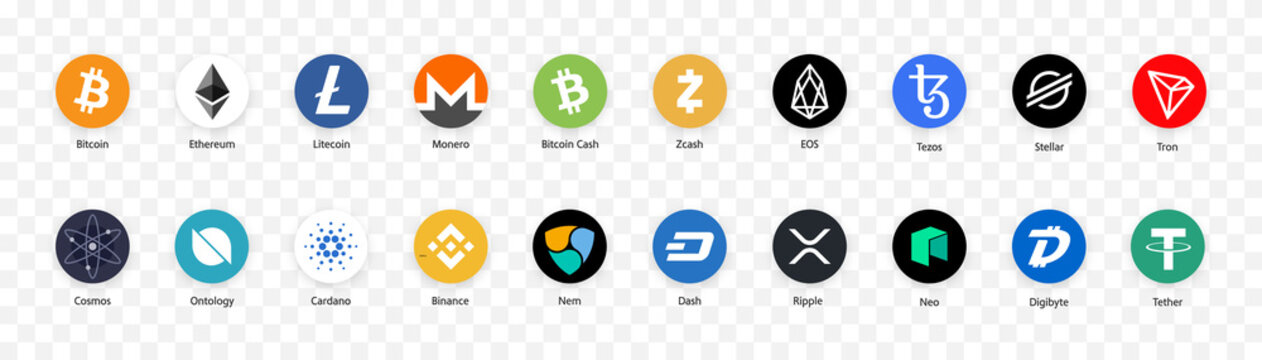 Cryptocurrency Logo PNG Vectors Free Download